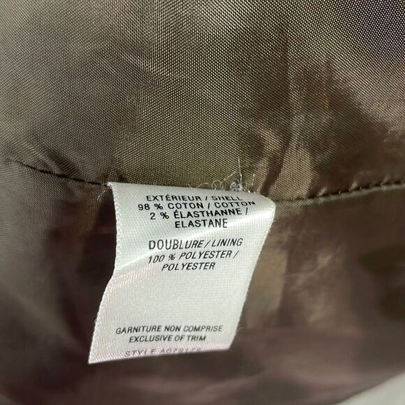 [3/4] Jacob Brown & Tan Fall Long Sleeve Belted Trench Coat Rain Jacket Women’s - Picture 11 of 12